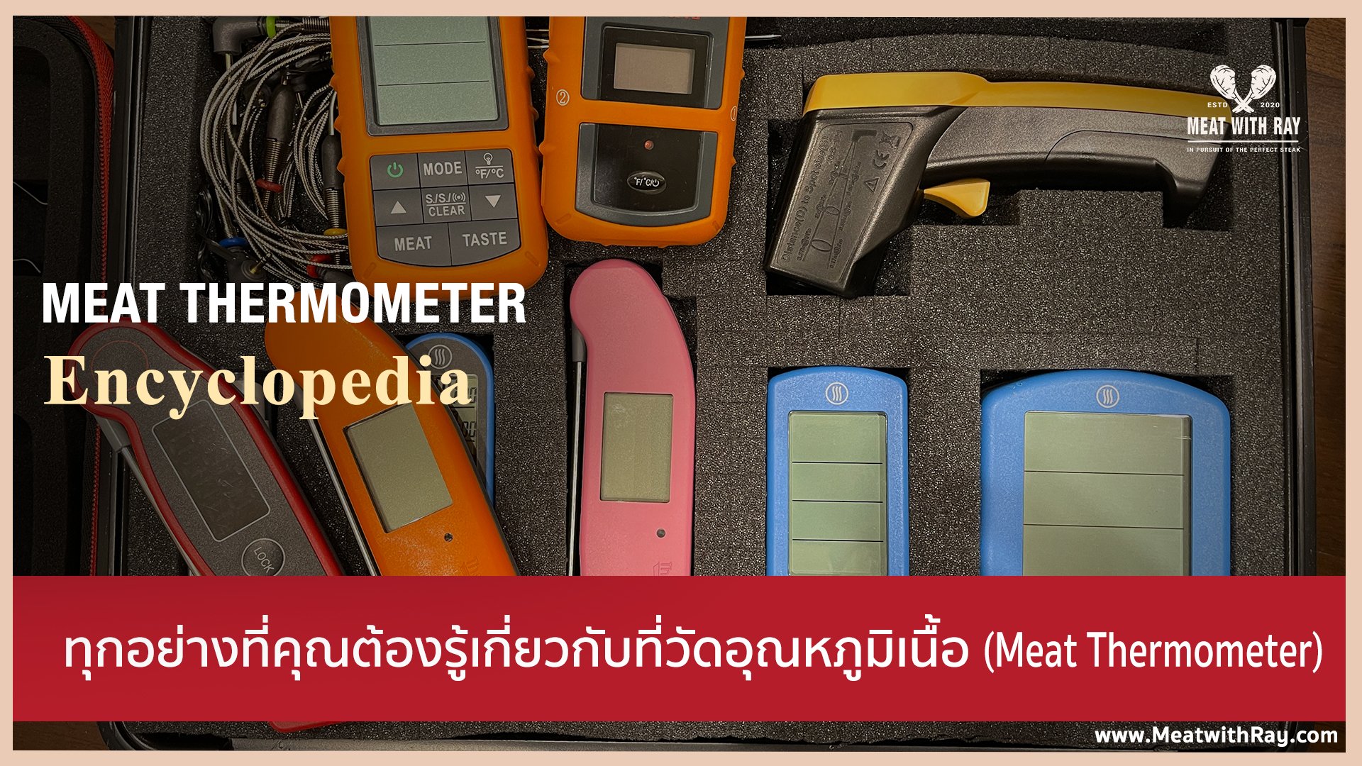 Meat Thermometer Encyclopedia: ทุกอย่างที่คุณต้องรู้เกี่ยวกับที่วัดอุณหภูมิเนื้อ